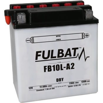 Akumulator Fulbat YB10L-A2 DRY FB10L-A2 12V 11.6Ah 130A
